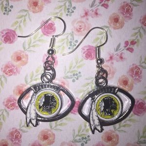 Washington Redskin Earrings